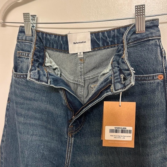 Reformation Wilder High Rise Jeans - Picture 6 of 7